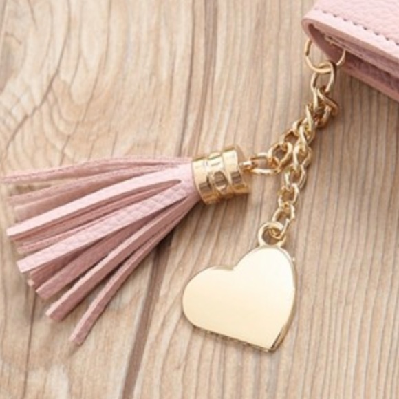 Heart Tassel Casual Leather Wallet - Picture 4 of 4